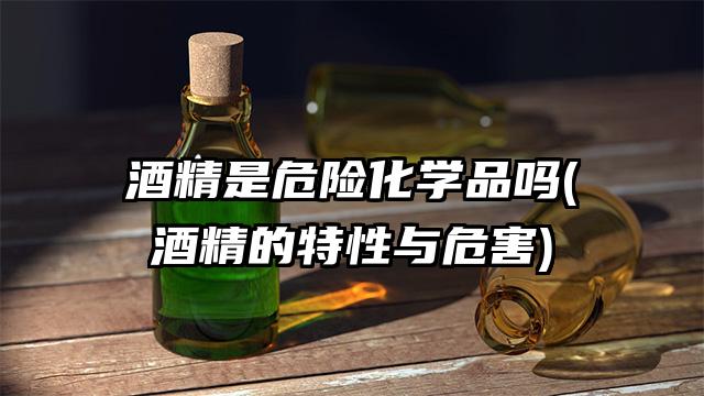 酒精是危险化学品吗(酒精的特性与危害)